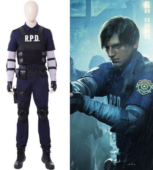 RE2 REMAKE LEON Cosplay Costume By Simcosplay