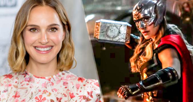 Natalie Portman as female thor