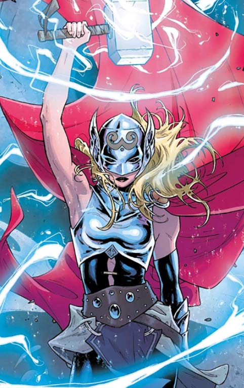 female thor in comic