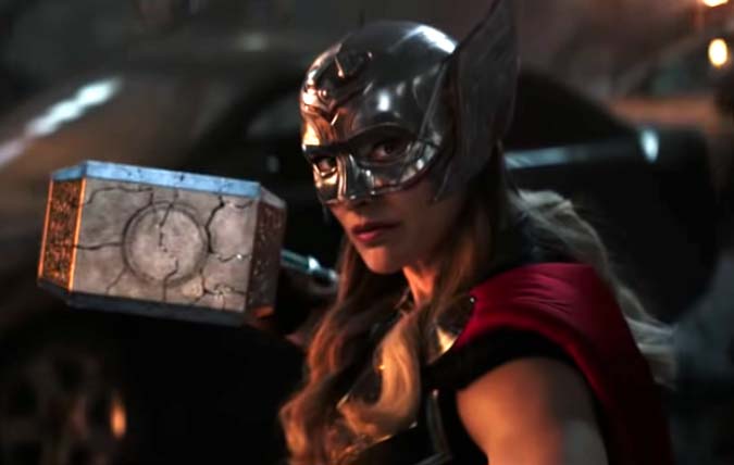 female thor in movie